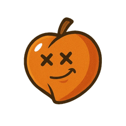 Peach Mascot
